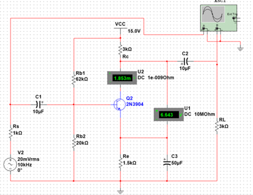 《模拟电子rbb'没给怎么算电压增益》-共射极电路电压增益计算？